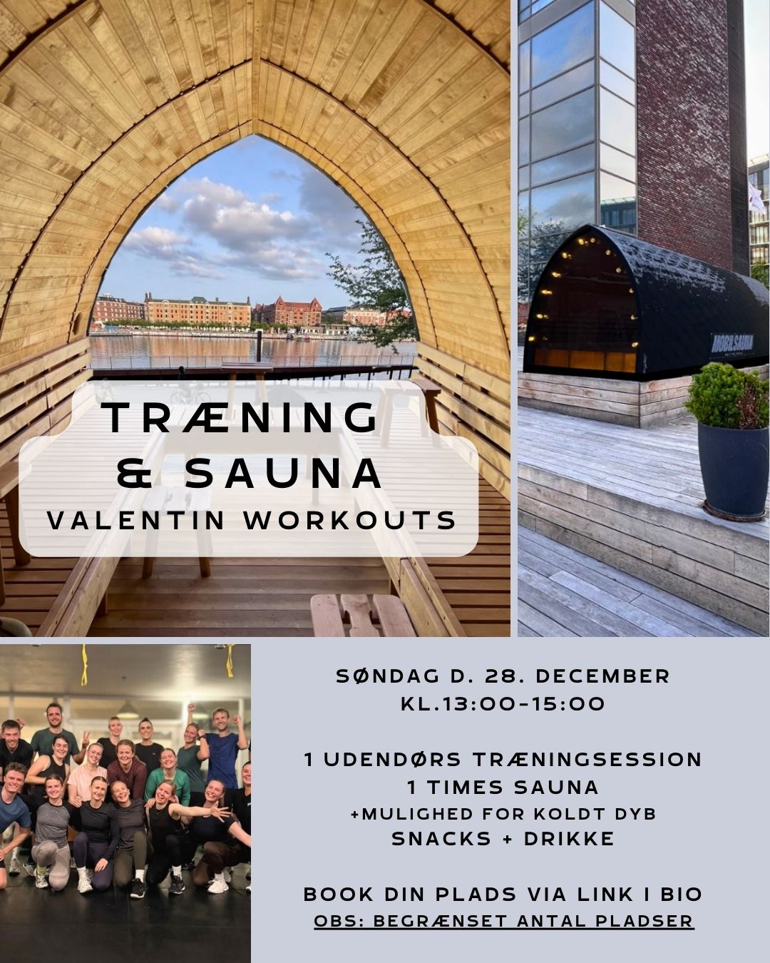 TRÆNING & SAUNA